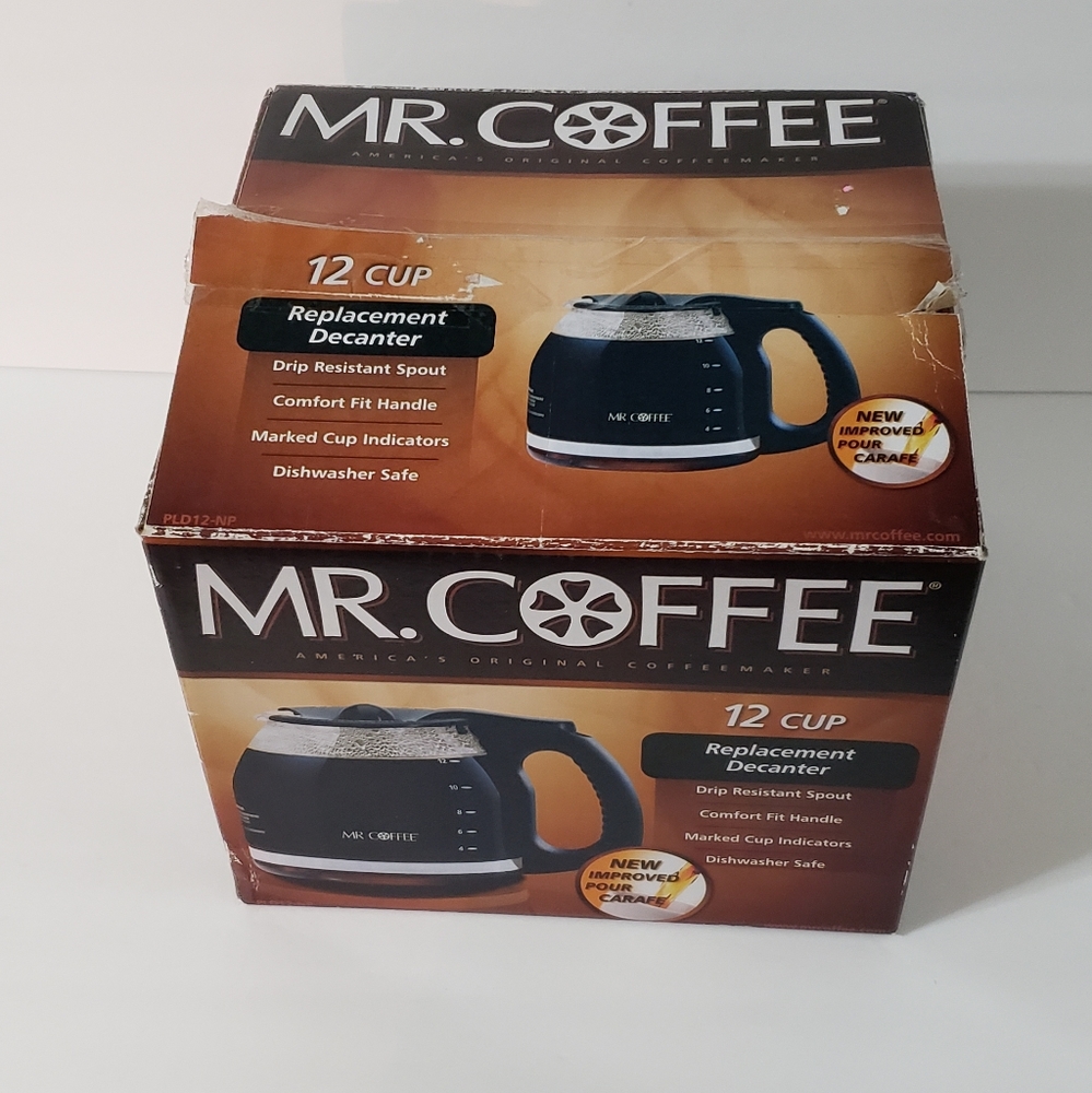 Mr. Coffee 12 Cup Replacement Decanter New